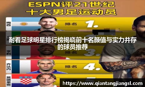 耐看足球明星排行榜揭晓前十名颜值与实力并存的球员推荐