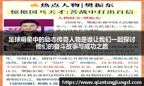 足球明星中的励志传奇人物是谁让我们一起探讨他们的奋斗故事与成功之路